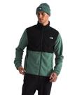 Jaqueta de lã THE NORTH FACE Glacier para homens verde pato/preta TNF Jaqueta de lã THE NORTH FACE Glacier para homens verde pato/preta TNF