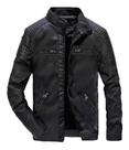 jaqueta De Masculina Motoqueiro impermeável t1 preta