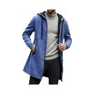 Jaqueta De Moletom Masculina Com Capuz E Zíper, Manga Longa, Quente Para Outono E Inverno, Casual,