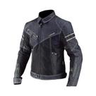 Jaqueta de Motocicleta Komine JK-006 - Jeans Respirável, Resistente a Quedas