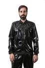 Jaqueta de Vinil 100% Poliéster com Zíper YKK