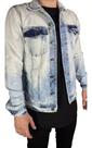 Jaqueta Degrant Jeans Premium Destroyed Masculina DGN Leve