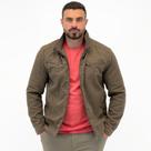 Jaqueta Dixie em Sarja Gola Alta Masculina Jaqueta Dixie em Sarja Gola Alta Masculina