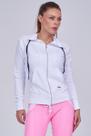 Jaqueta Dry Active Bolso Canguru Branca