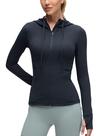 Jaqueta Esportiva CRZ YOGA Butterluxe com Zíper Completo Azul Marinho G