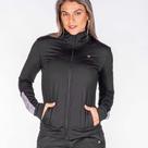 jaqueta esportiva feminina texturizada -TAMANHO G jaqueta esportiva feminina texturizada -TAMANHO G