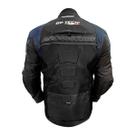 Jaqueta Explorer Gp Tech Adv C/ Proteção Preto/Azul