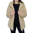 Jaqueta Feminina Alpelo Dupla Face Pele Walnut Bege - 405000