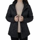 Jaqueta Feminina Alpelo Kohl Parka Dupla Face Preta - 203000