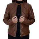 Jaqueta Feminina Alpelo Nocciola Marrom - 403000