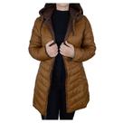 Jaqueta Feminina Alpelo Plumas Dupla Face Marrom - 20500 Jaqueta Feminina Alpelo Plumas Dupla Face Marrom - 20500