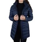 Jaqueta Feminina Alpelo Plumas Kohl Blue Nights - 20500