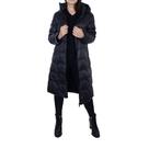 Jaqueta Feminina Alpelo Plumas Longa Preta - 20500035