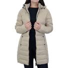 Jaqueta Feminina Alpelo Plumas Walnut Bege - 20500031