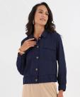 Jaqueta Feminina Bomber Bolsos Marisa Azul-52379