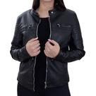 Jaqueta Feminina Champagne Casual Peluciada Preta - 236420