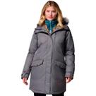 Jaqueta Feminina Columbia Suttle Mountain Long Frio Intenso - Cinza M