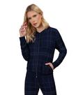Jaqueta Feminina com Capuz Rovitex Azul