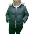Jaqueta Feminina Cropped Dupla Face Tactel/pelucia Com Capuz Removivel Jaqueta Feminina Cropped Dupla Face Tactel/pelucia Com Capuz Removivel