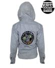 Jaqueta Feminina Cyclone Veludo Vivo Skull Dollar Heavy