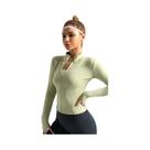 Jaqueta Feminina De Fitness De Secagem Rápida Com Manga Longa, Proteção Solar E Gola Alta Para Jaqueta Feminina De Fitness De Secagem Rápida Com Manga Longa, Proteção Solar E Gola Alta Para