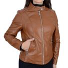 Jaqueta Feminina Facinelli By Mooncity Marrom Cacau 640484
