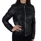 Jaqueta Feminina Facinelli Casual Curta Preta - 640475