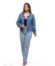 Jaqueta Feminina Jeans Com Manga Bufante - Razon Jeans