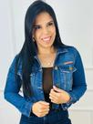Jaqueta Feminina Jeans Cropped Barra A Fio Revanche 1525001