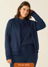 Jaqueta Feminina Moletom Malwee Plus Size Ref. 94141