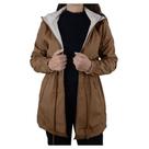 Jaqueta Feminina Pellini Dupla Face Marrom e Off - PL4903