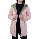 Jaqueta Feminina Pellini Parka Dupla Face Verde e Rosa GS136