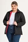 Jaqueta Feminina Plus Size Bomber Dupla Face - Serena