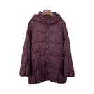 Jaqueta Feminina plus Size Com Capuz De Plumas De Pato Brancas, Casaco Puffer Quente Oversize Casual