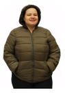 Jaqueta Feminina Plus Size Forrada Pelinhos Tamanhos Grandes Jaqueta Feminina Plus Size Forrada Pelinhos Tamanhos Grandes