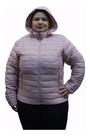 Jaqueta Feminina Plus Size Nylon Capuz Tamanhos Grandes Frio