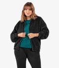 Jaqueta Feminina Plus Size Secret Glam Preto Jaqueta Feminina Plus Size Secret Glam Preto