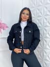 Jaqueta feminina /sarja brim preto