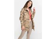 Jaqueta Feminino Manga Longo Vena Safari Jaqueta Feminino Manga Longo Vena Safari