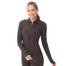 Jaqueta Fitness Compression Coffee Zee Rucci Jaqueta Fitness Compression Coffee Zee Rucci