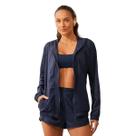 Jaqueta Fitness Feminina Corta Vento Hope Resort Corrida Refletiva Jaqueta Fitness Feminina Corta Vento Hope Resort Corrida Refletiva