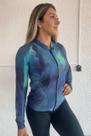 Jaqueta Fitness Poliamida com Zíper e Bolso Jaqueta Fitness Poliamida com Zíper e Bolso