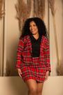 Jaqueta Flanelado Xadrez Vermelho Plus Size Jaqueta Flanelado Xadrez Vermelho Plus Size
