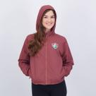 Jaqueta Fluminense Corta Vento Towering Feminina Bordô
