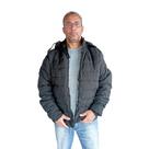 Jaqueta Forrada Masculino Peluciada Estilo e Conforto Plus Size Preta G2 Jaqueta Forrada Masculino Peluciada Estilo e Conforto Plus Size Preta G2