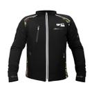 Jaqueta Gp Tech Soft Casual C/ Proteções Camuflado/Preto Jaqueta Gp Tech Soft Casual C/ Proteções Camuflado/Preto