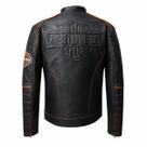 Jaqueta Harley Davidson Couro Legítimo Estilo Moto Clássico com Detalhes Exclusivos