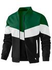 Jaqueta HYPESTFIT leve Varsity para homens, primavera e outono