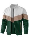 Jaqueta HYPESTFIT leve Varsity para homens, primavera e outono