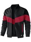 Jaqueta HYPESTFIT leve Varsity para homens, primavera e outono